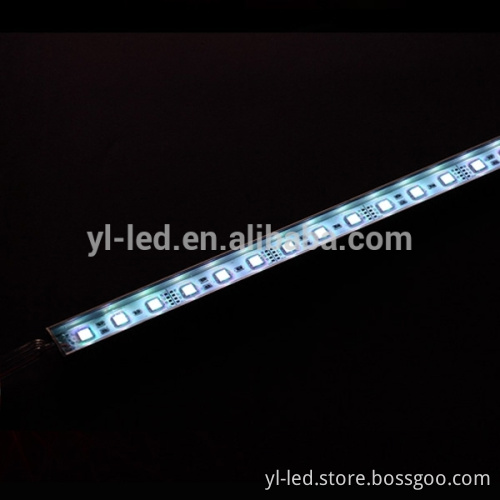 Waterproof SMD 5050 led rigid strip corner aluminum profile , led rigid bar V shape aluminum profile